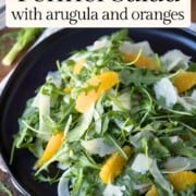 arugula and fennel salad.