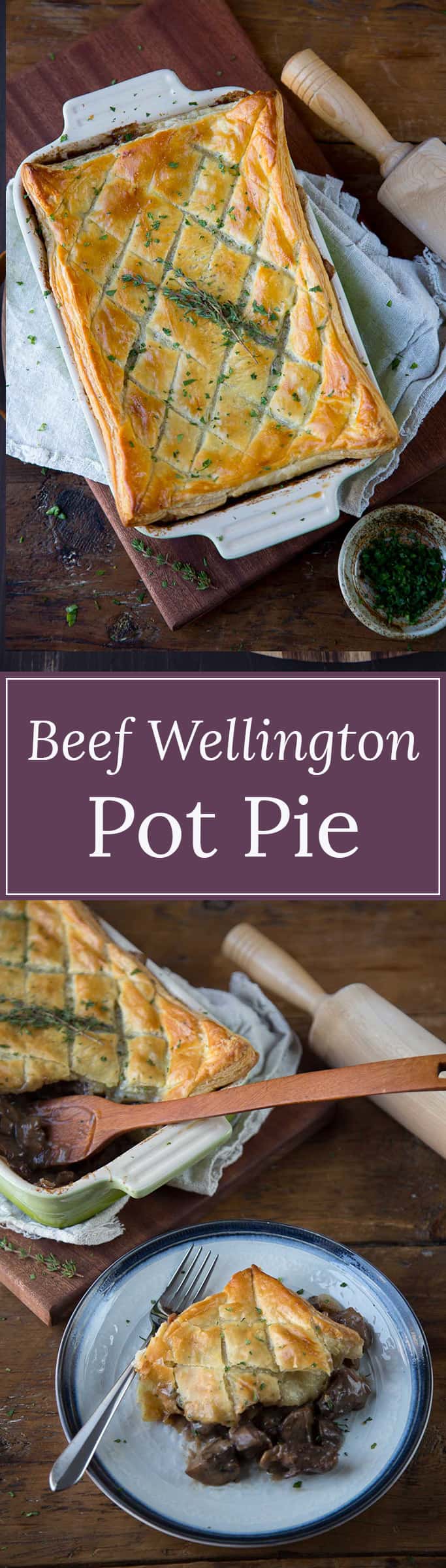 Beef Wellington Pot Pie