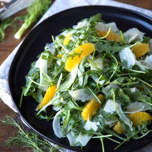 Fennel and Orange Salad with Arugula Gift of Hospitality