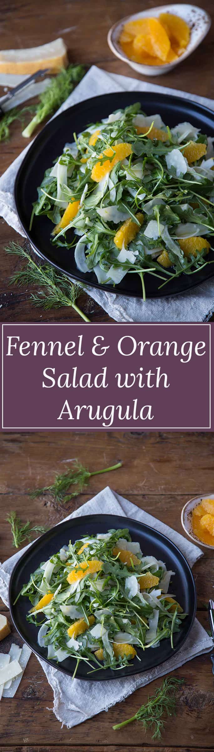 Fennel and Orange Salad with Arugula