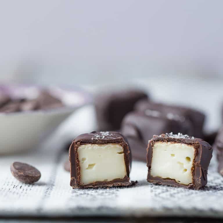 Dark Chocolate Covered Brie