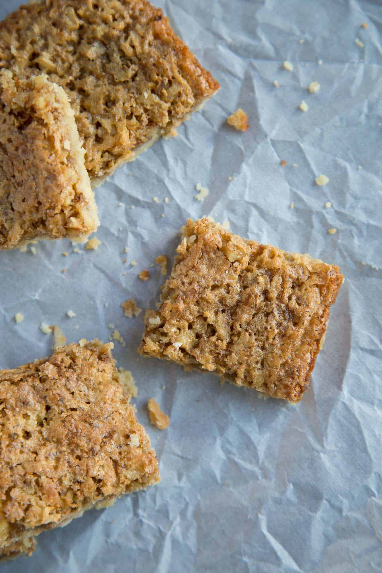 chewy coconut bars