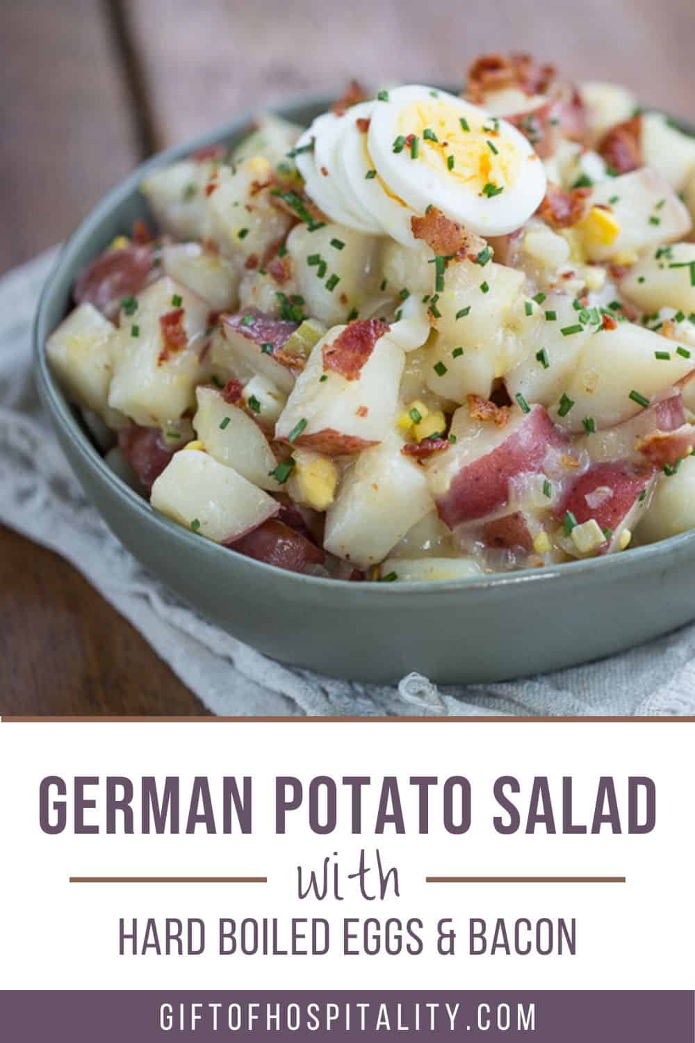 German Potato Salad with Eggs Gift of Hospitality