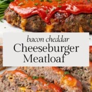 meatloaf with bacon and cheddar.