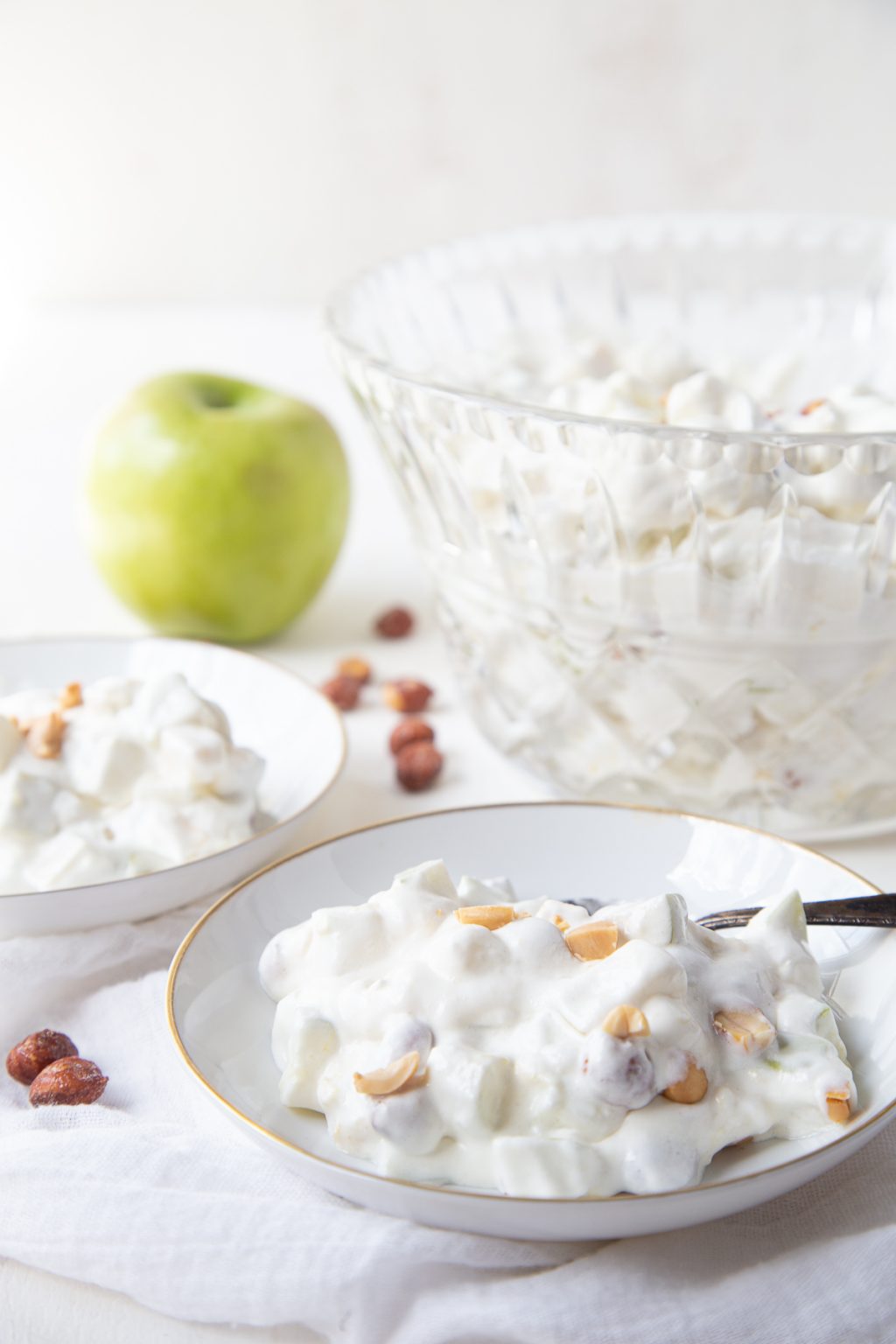 Taffy Apple Salad with Peanuts Gift of Hospitality