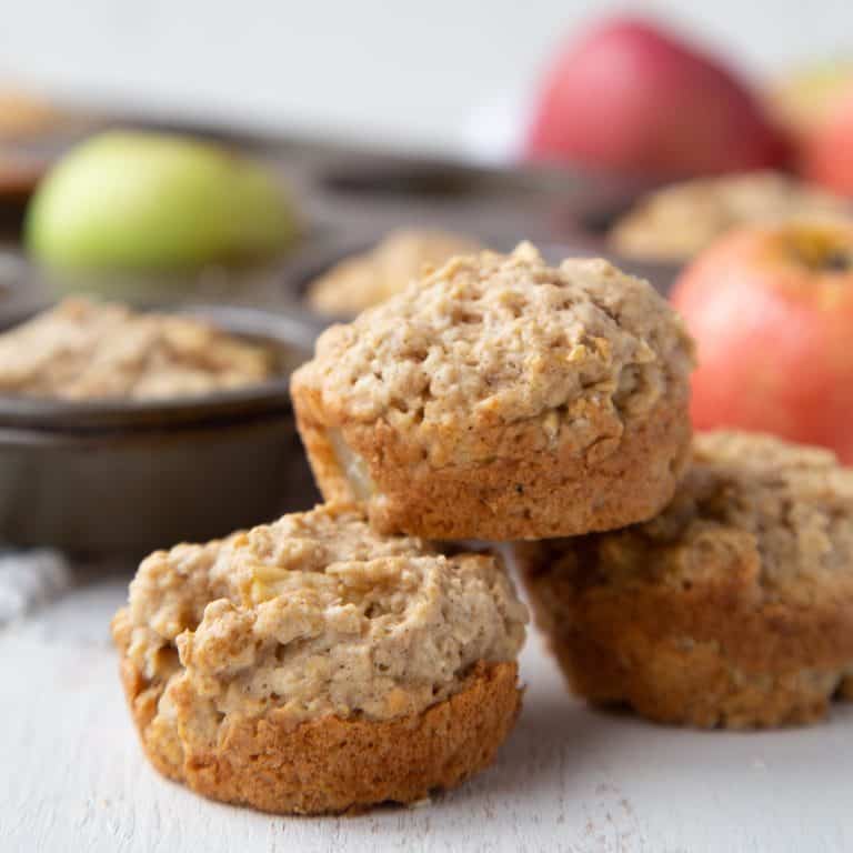 Apple Oatmeal Muffins