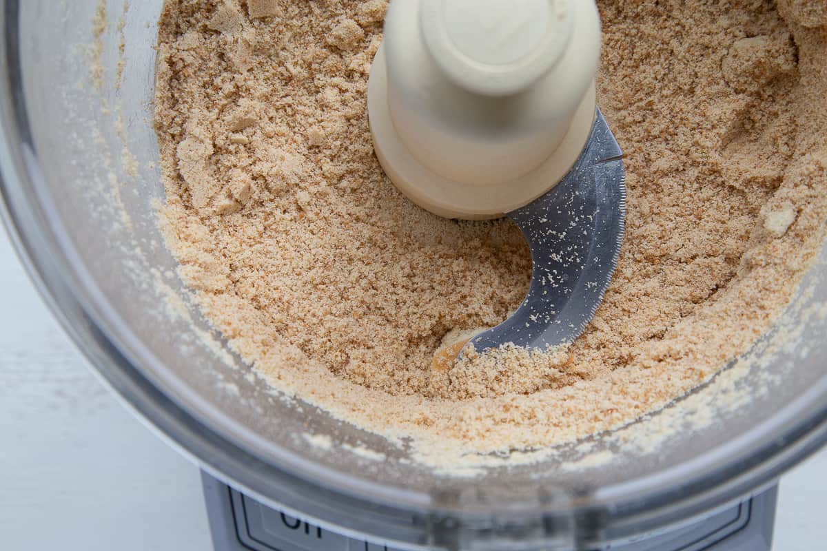 vanilla wafers pulsed to fine crumbs in a food processor.