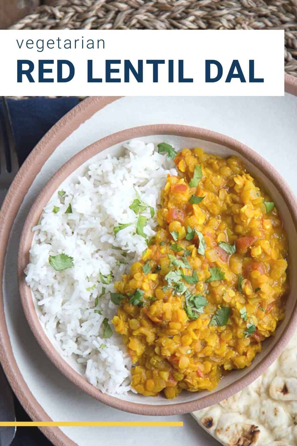 Vegetarian Red Lentil Dal - Gift of Hospitality