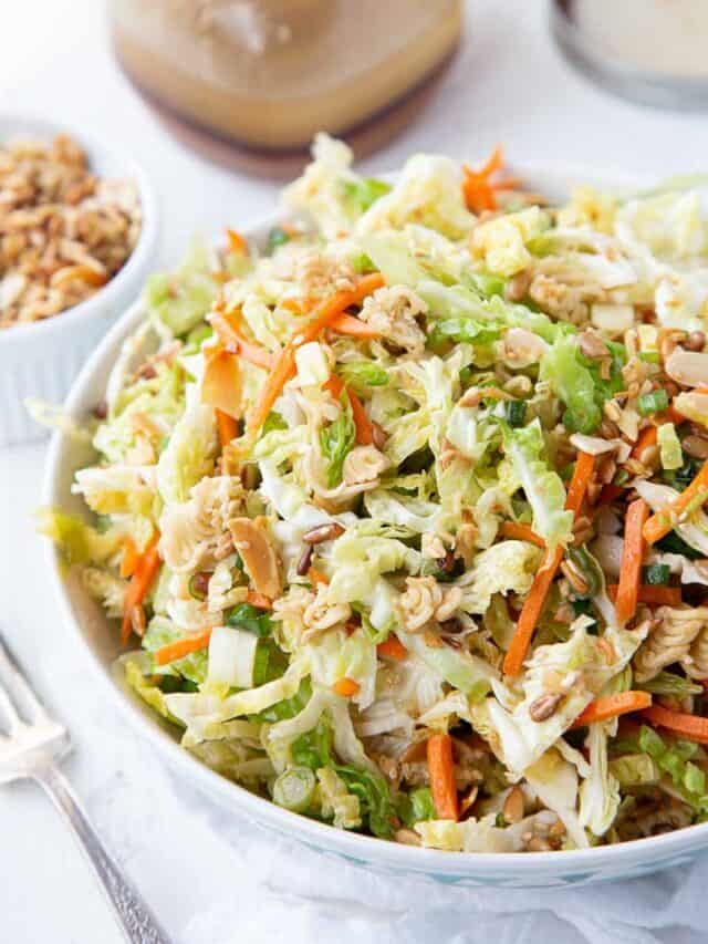 How to Make Asian Cabbage Salad