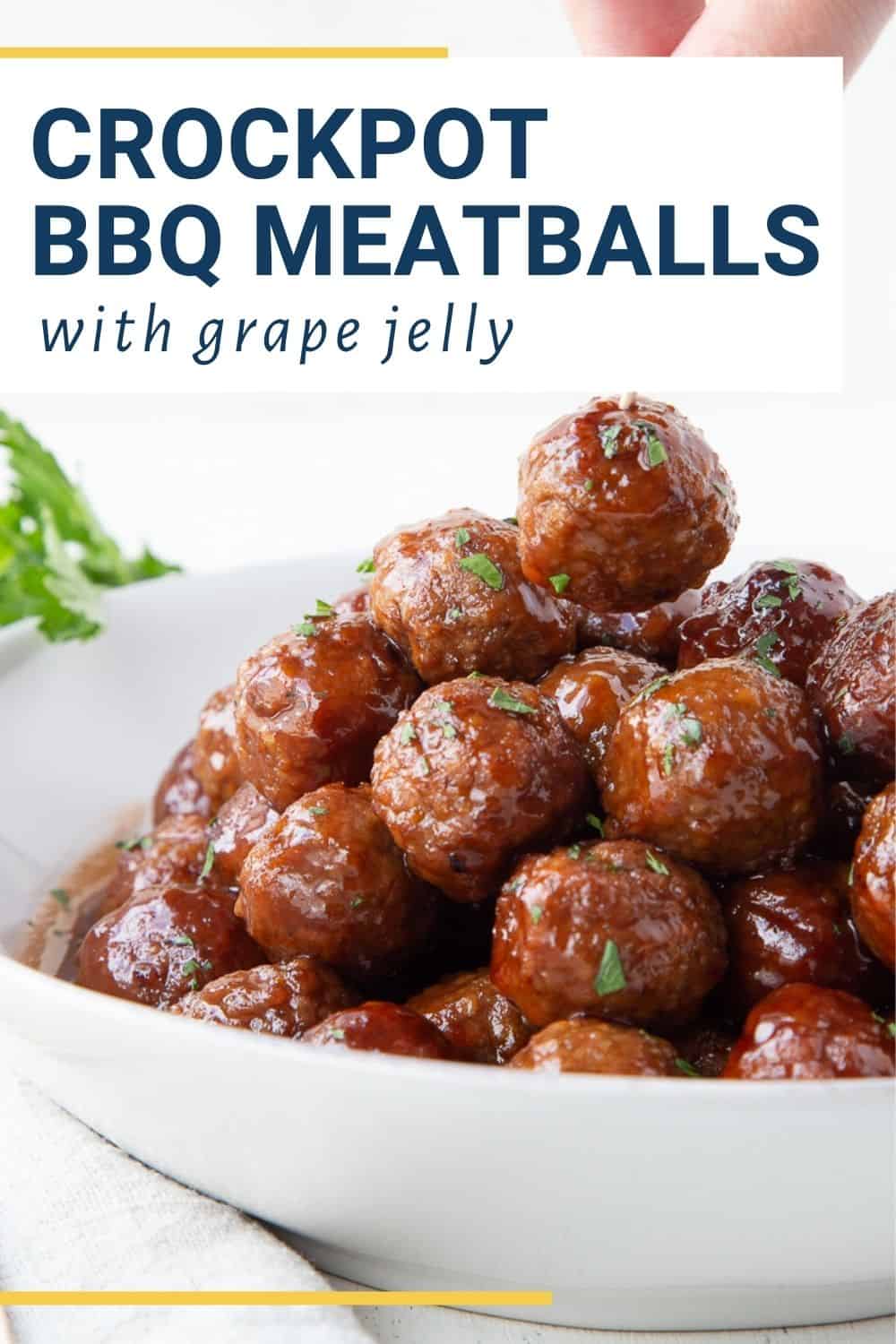 Crockpot BBQ Meatballs Gift of Hospitality