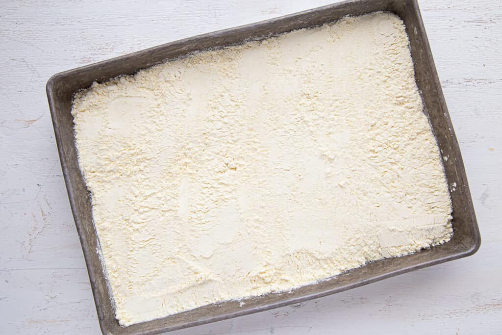 cake mix in a 13x9 inch pan.