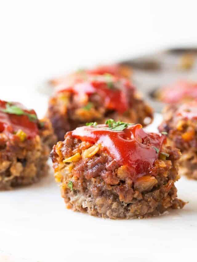 How to Make Meatloaf in Muffin Tins