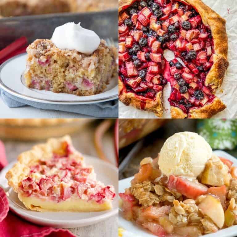 17 Rhubarb Desserts for Spring