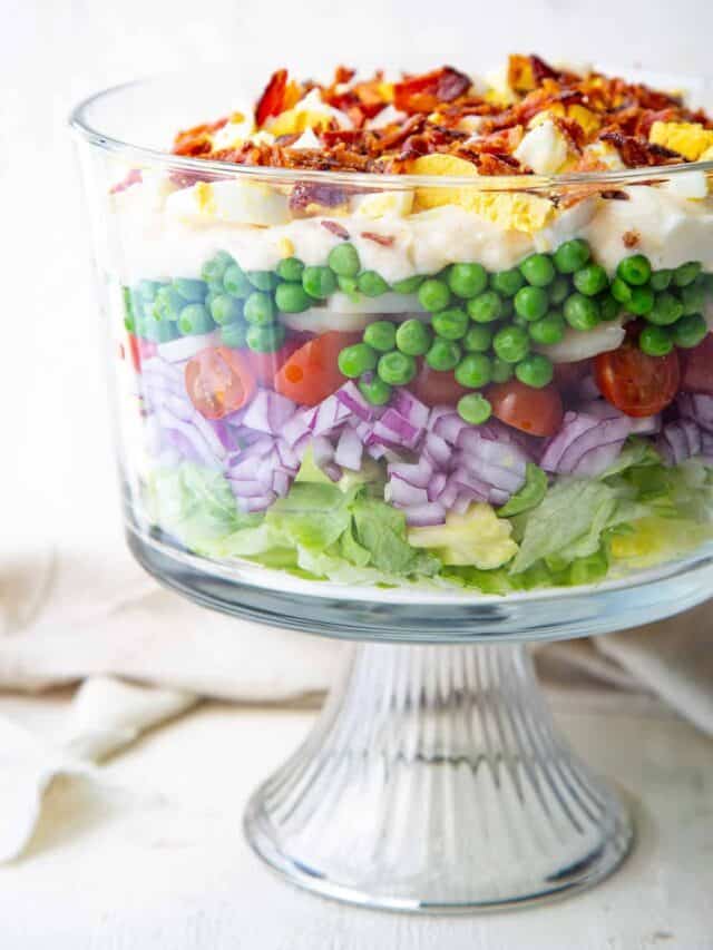 How to Make 7 Layer Salad