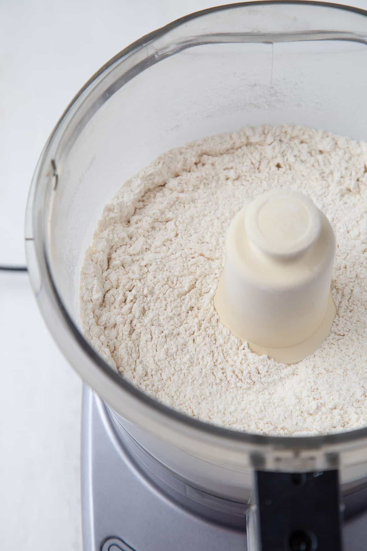 flour in a food processor.