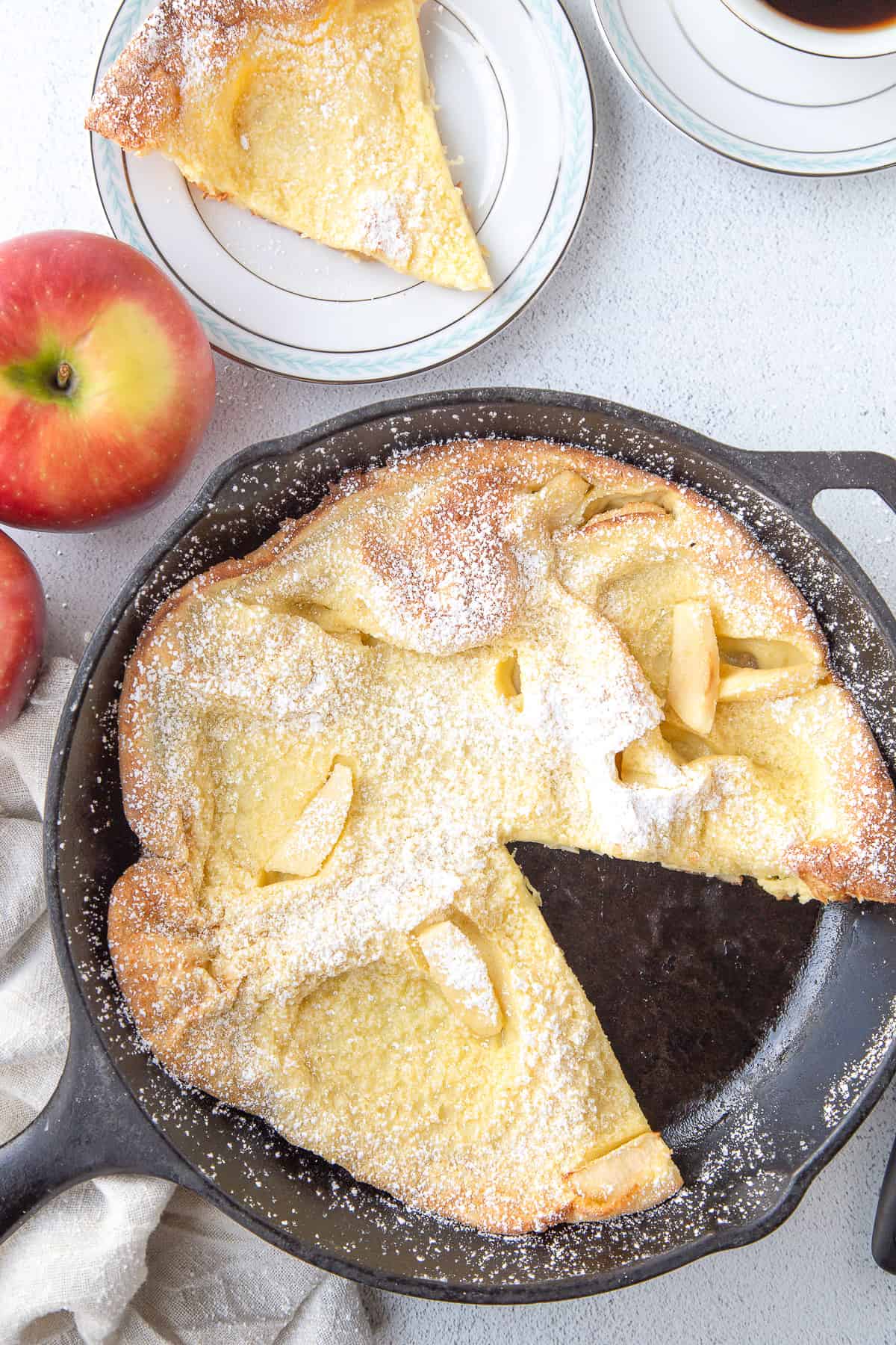 German Apple Pancake - I Heart Eating