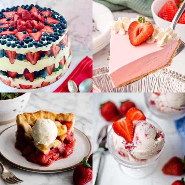 14 Old Fashioned Strawberry Desserts