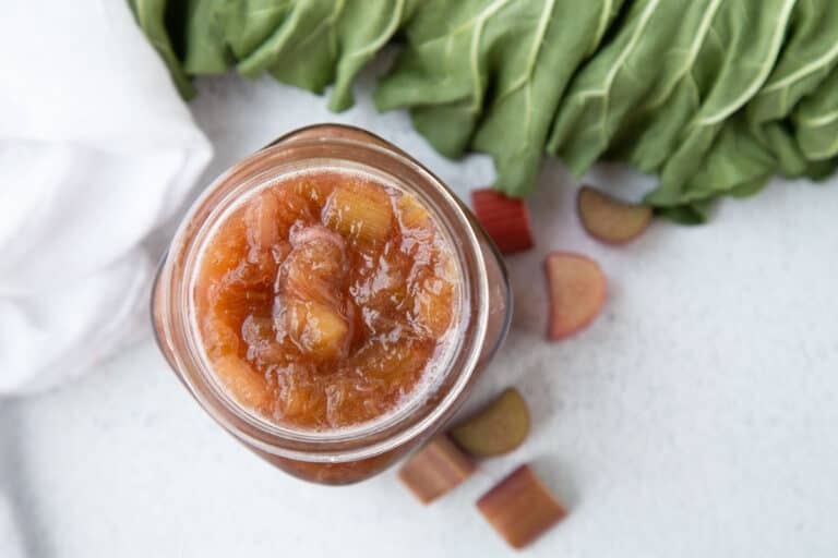 Easy Rhubarb Sauce Gift of Hospitality