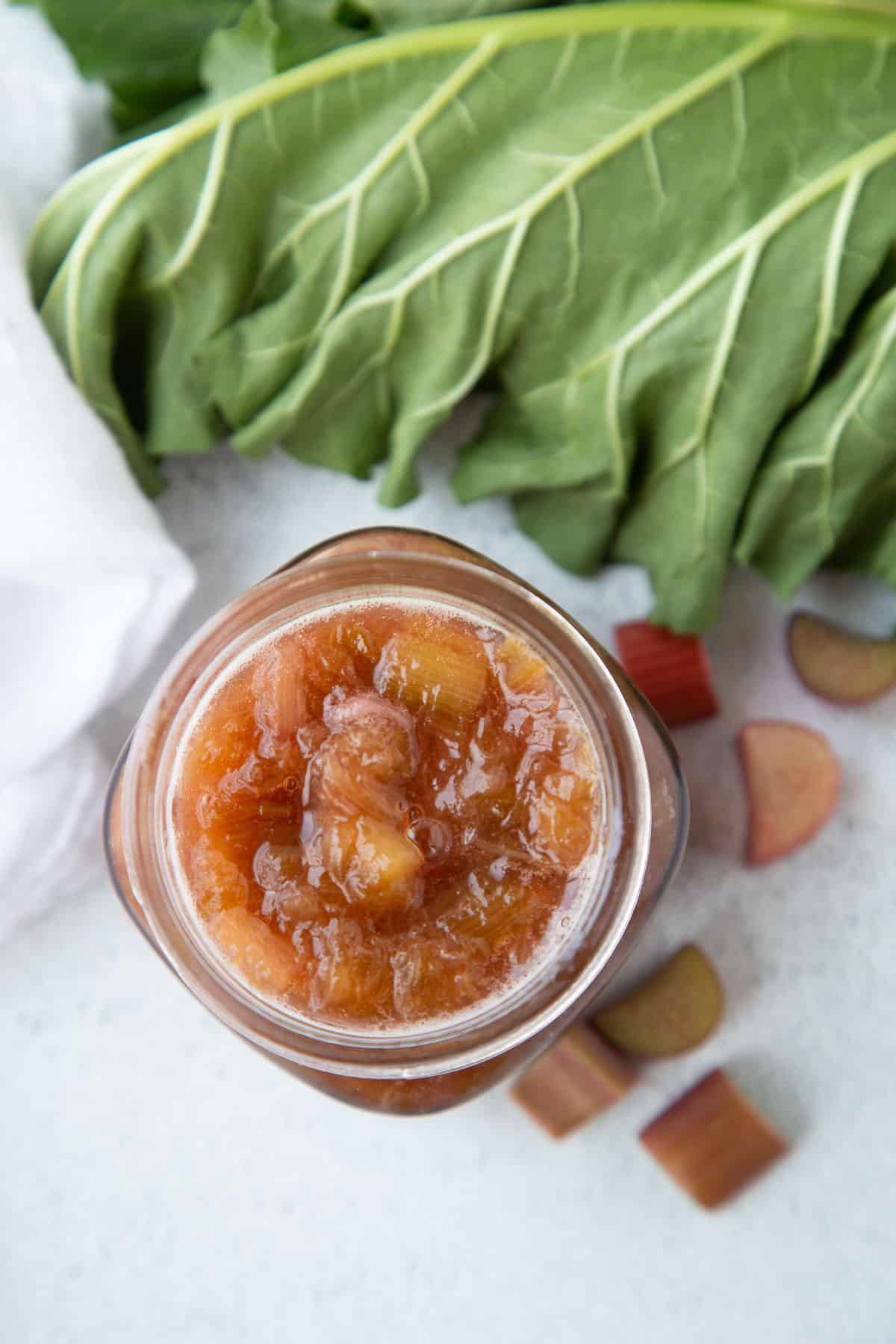 Easy Rhubarb Sauce Gift of Hospitality