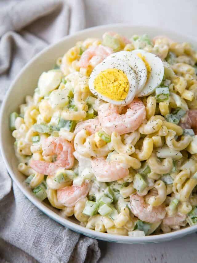 How to Make Shrimp Macaroni Salad