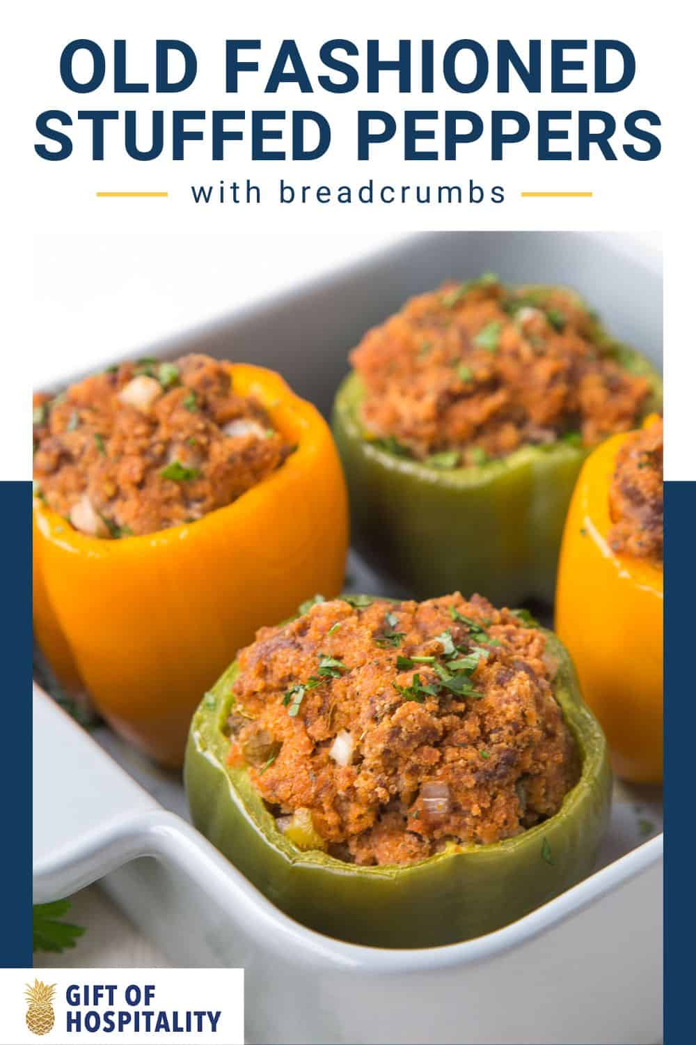 Old Fashioned Stuffed Bell Peppers Recipe Gift of Hospitality