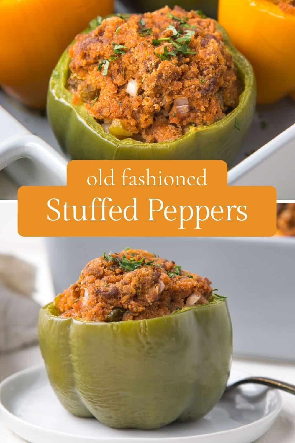 Old Fashioned Stuffed Bell Peppers Recipe - Gift of Hospitality