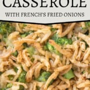 broccoli covered with fried onions.