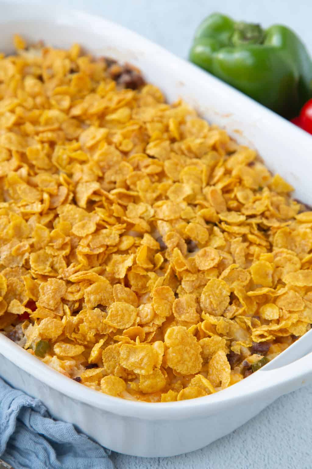 Hash Brown Casserole with Corn Flakes Gift of Hospitality