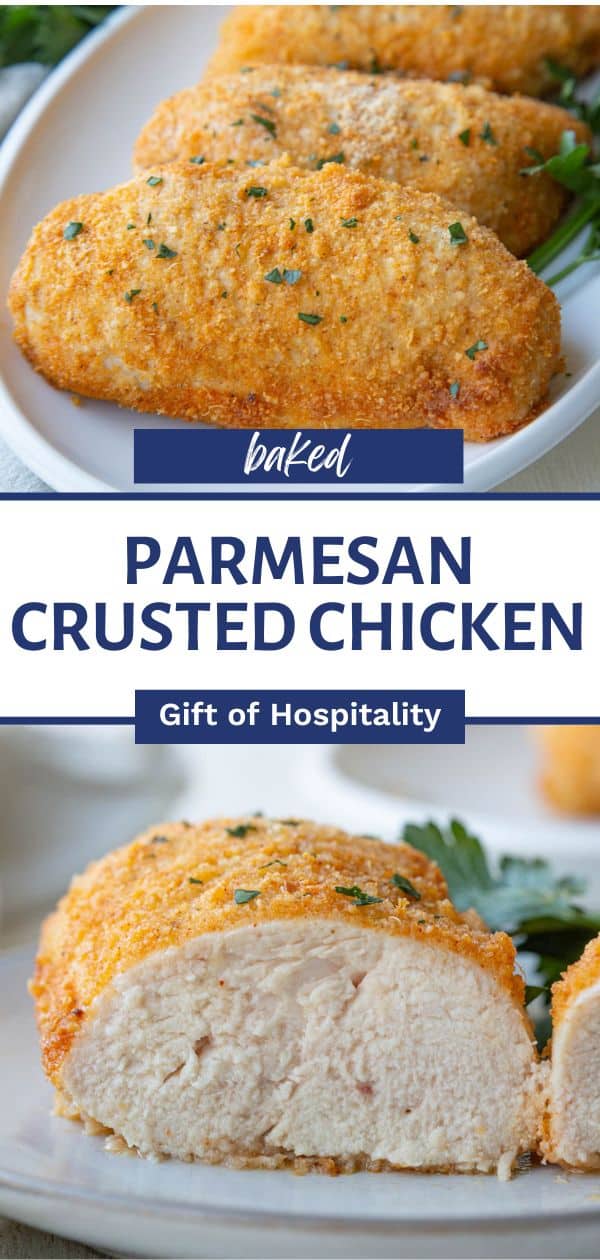 Baked Parmesan Crusted Chicken - Gift of Hospitality