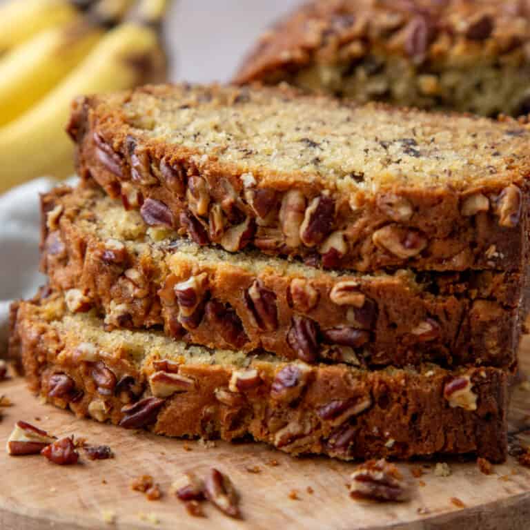 Banana Bread with Pecans