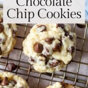 cream cheese chocolate chip cookies.