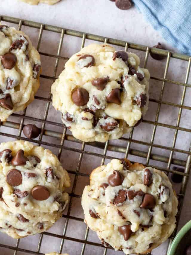 Cream Cheese Chocolate Chip Cookies