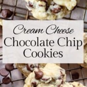 cream cheese chocolate chip cookies.