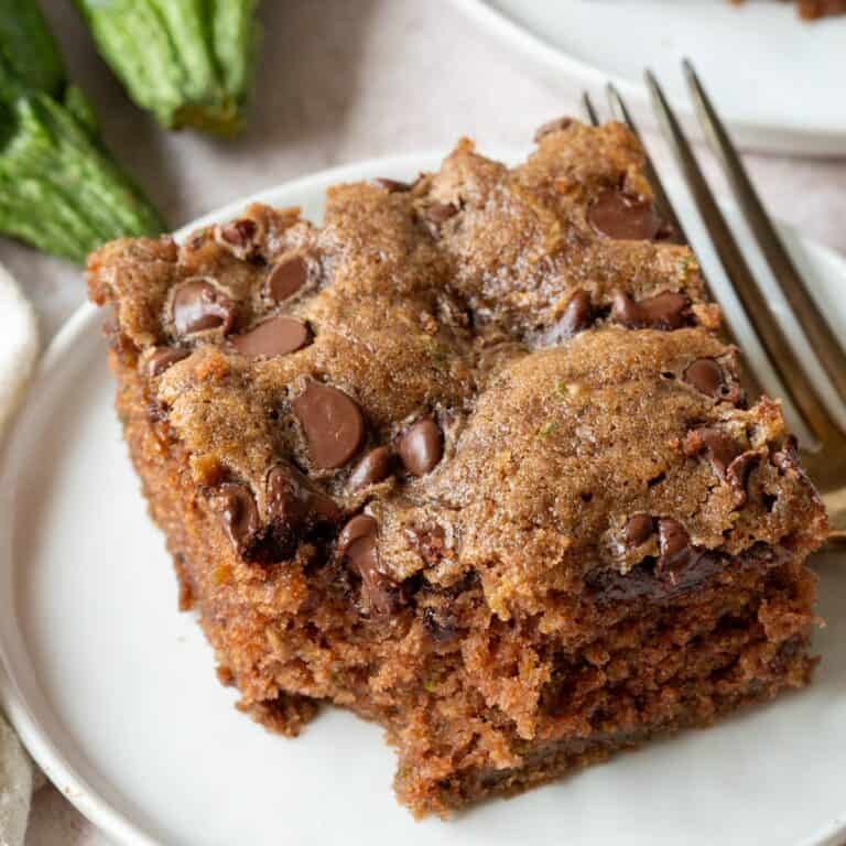 Chocolate Chip Zucchini Cake