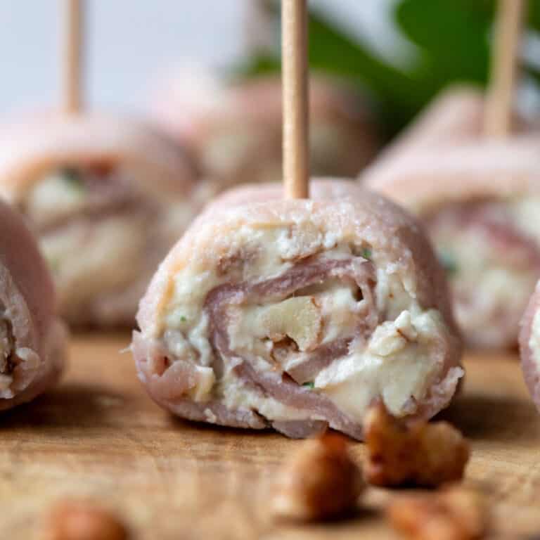 Ham and Cream Cheese Pinwheels