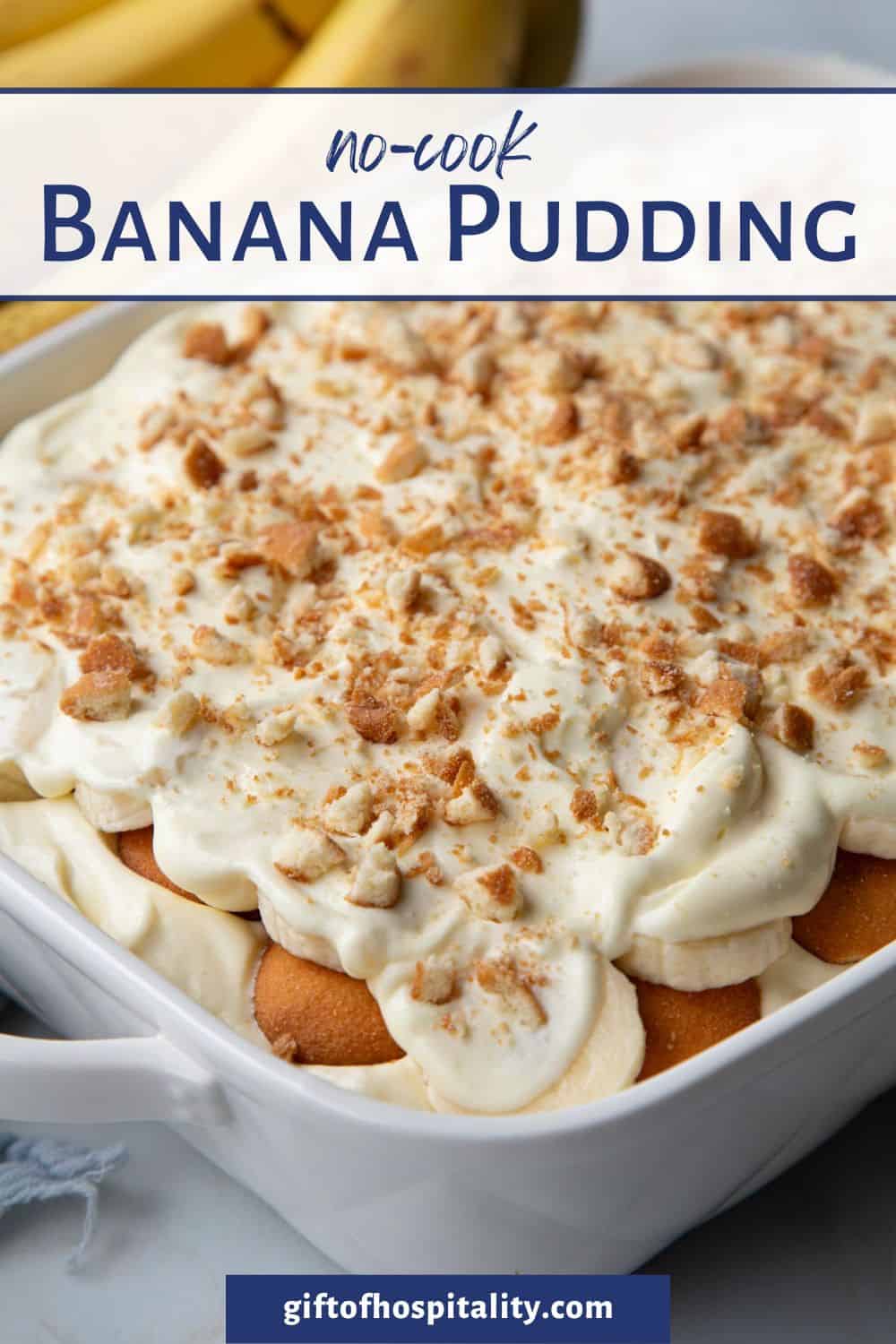 No Cook Banana Pudding Gift of Hospitality
