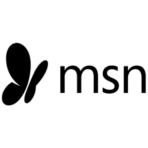 msn logo with butterfly.