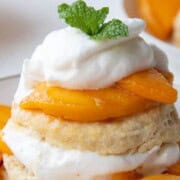 Peach Shortcake.