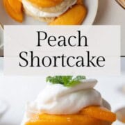 Peach Shortcake.