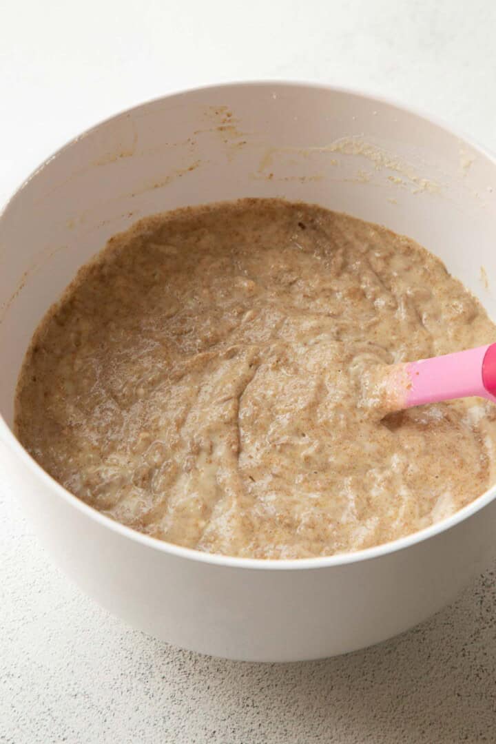 all-bran muffin batter.