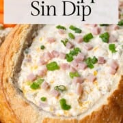 mississippi sin dip in a bread boat.
