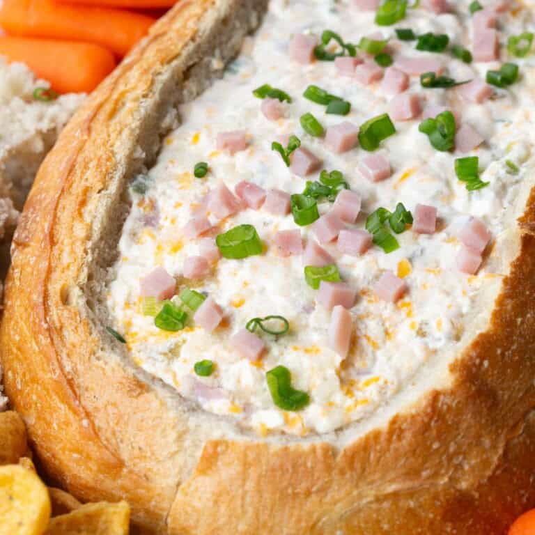 mississippi sin dip in a bread boat.