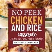 bone-in chicken thighs nestled in creamy rice.