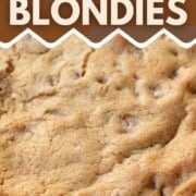 pan of blondies with chopped pecans.